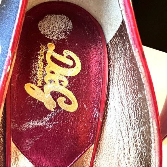 Dolce & Gabbana Black and White Polka Dot Peep Toe Pumps - Picture 4 of 10